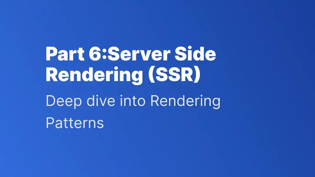 Server-Side Rendering: Dynamic Content Delivery