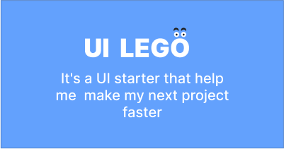 UI Lego Design System Starter